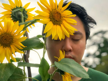 Close-up of sunflower