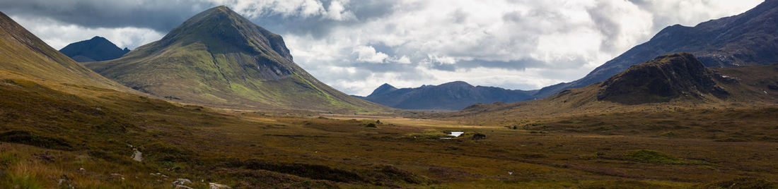 Panoramic view of mountains