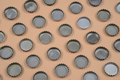 Full frame shot of patterned glass