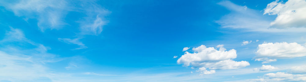 Low angle view of clouds in sky