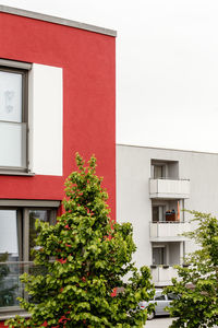 View of residential buildings