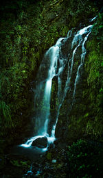 River flowing through rocks