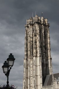 Low angle view of building against sky