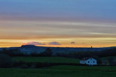 Scenic view of rural landscape