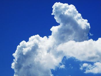 Low angle view of clouds in sky