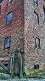 Low angle view of old building