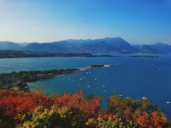 Scenic view of mountains