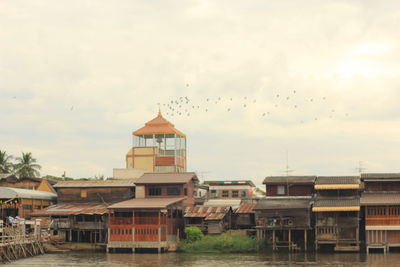 View of buildings in city