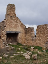 Old ruins against sky