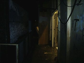 Interior of old building