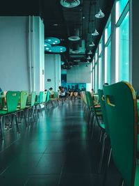 People waiting at airport