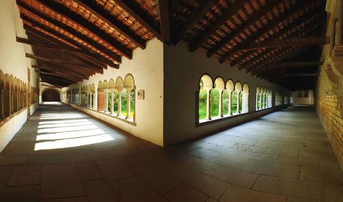 Corridor of building