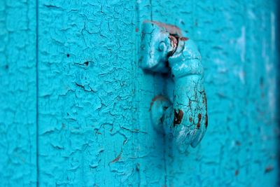 Full frame shot of old door