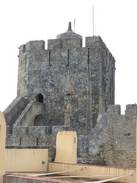 Low angle view of old building