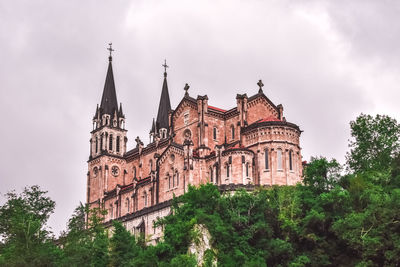 Low angle view of cathedral against sky