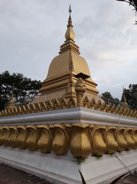 View of temple building against sky