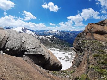 Panoramic view of landscape against sky