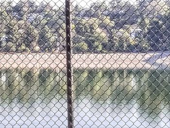 Full frame shot of chainlink fence