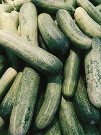 Full frame shot of vegetables at market stall