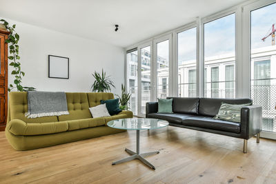 Chairs on floor at home