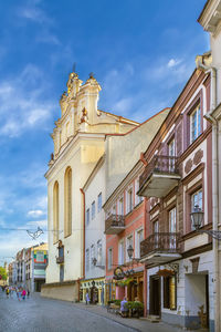 Buildings in city