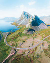 Nature's masterpiece krossanesfjall meets eystrahorn