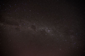 View of starry sky