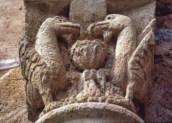 Close-up of buddha statue