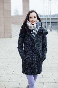 Portrait of young woman