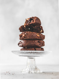 Close-up of cake on table