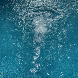 Full frame shot of swimming pool