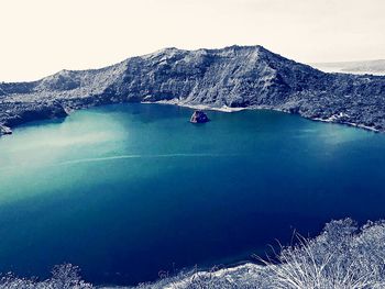 Scenic view of calm sea