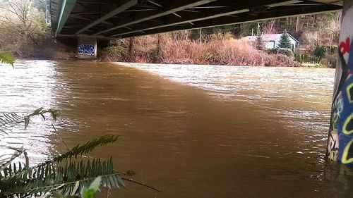 Built structure in water