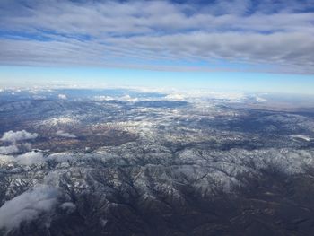 Aerial view of landscape