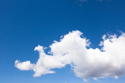 Low angle view of clouds in sky