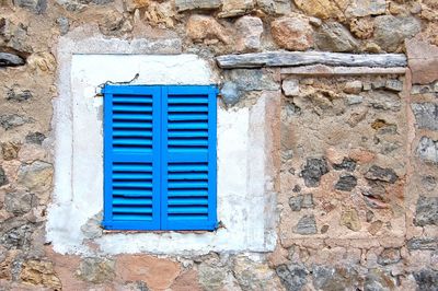 Window of building