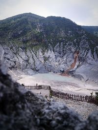 High angle view of landscape