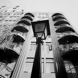 Low angle view of modern building