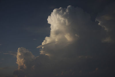 Low angle view of clouds in sky