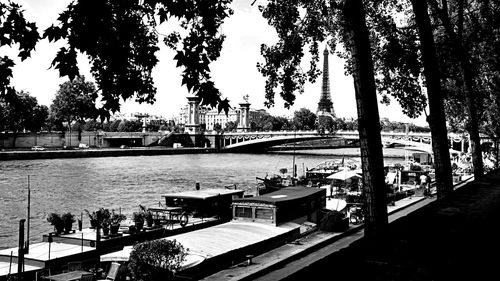 River with buildings in background