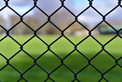 Full frame shot of chainlink fence