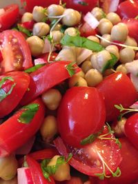 Full frame shot of tomatoes