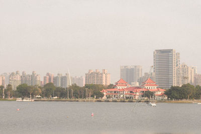 View of buildings in city