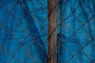 Full frame shot of chainlink fence