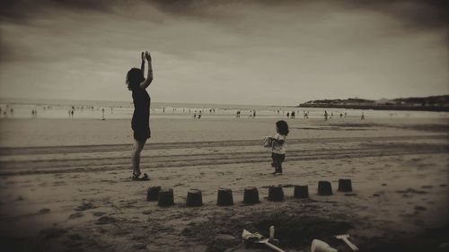 People on beach