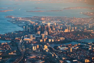 Aerial view of cityscape