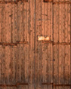 Full frame shot of rusty wood