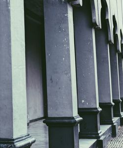 Full frame shot of old building