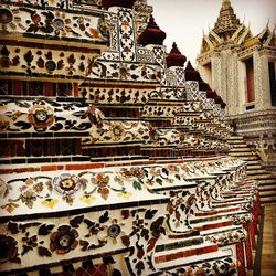 Low angle view of temple