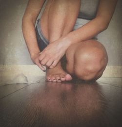 Cropped image of woman